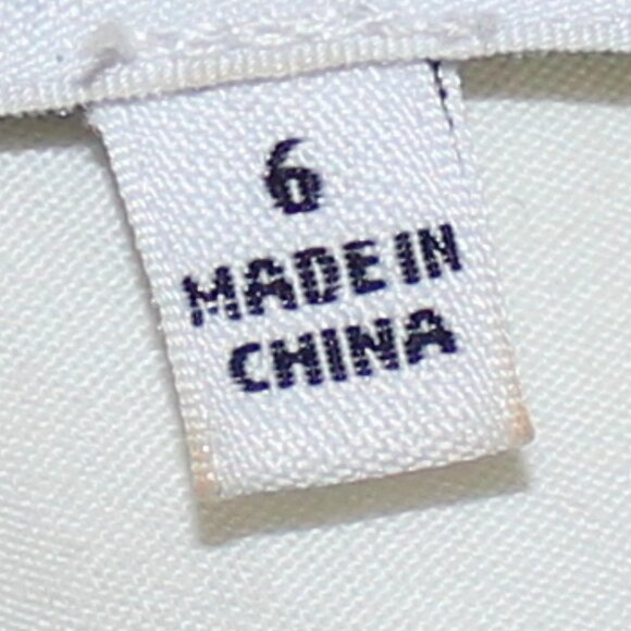 Babaton Straight Classic front zip side slide pockets Pants woman size 6 - Picture 8 of 8